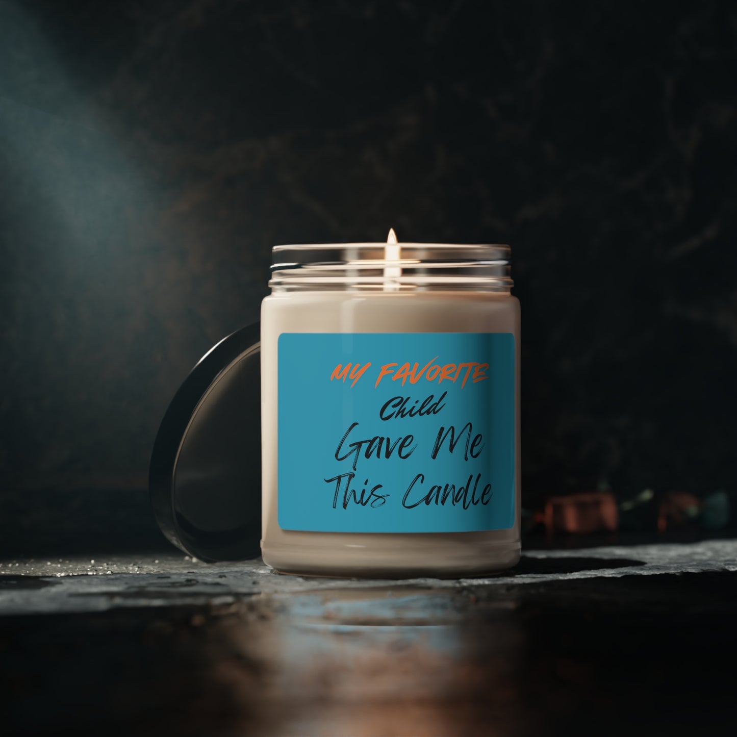 MY FAVORITE  CHILD  GAVE ME THIS CANDLE Scented Soy Candle, 9oz