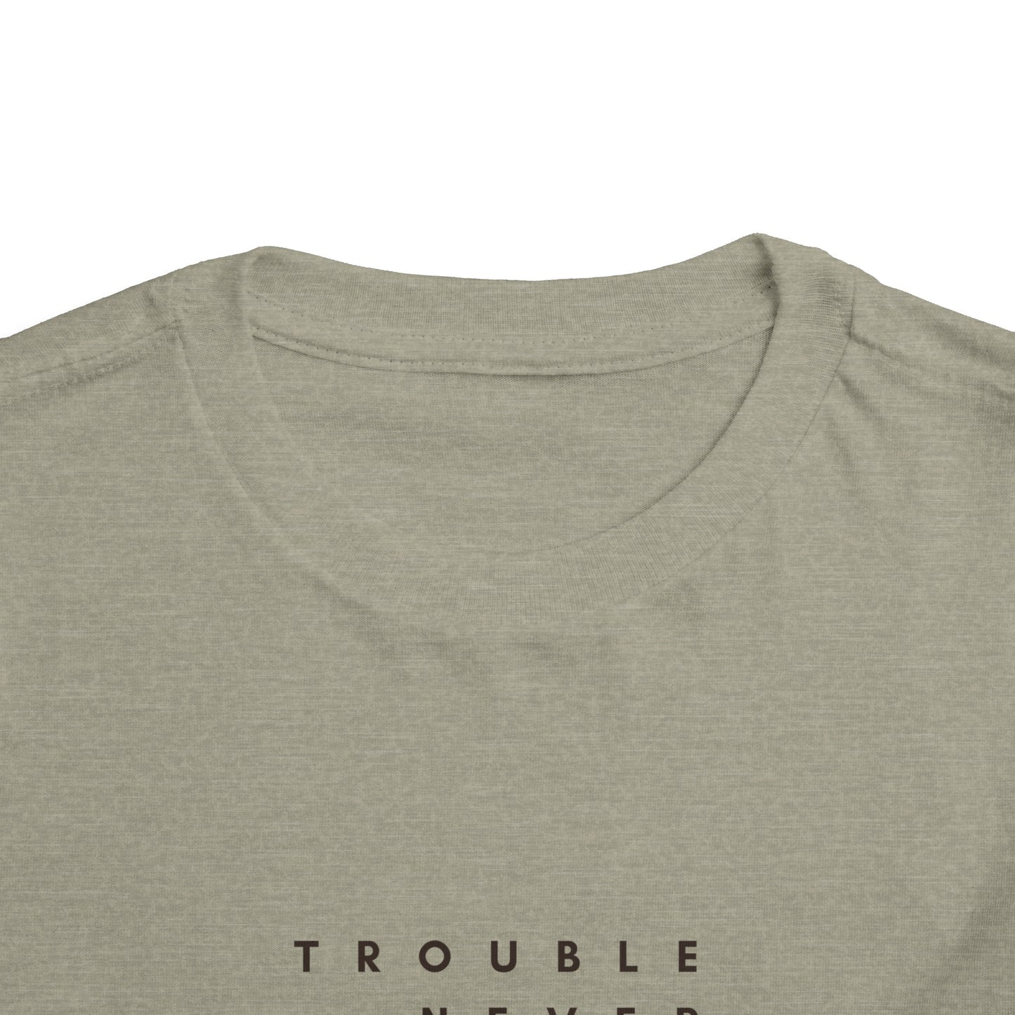 TROUBLE NEVER LOOKED SO SWEET Toddler Short Sleeve Tee
