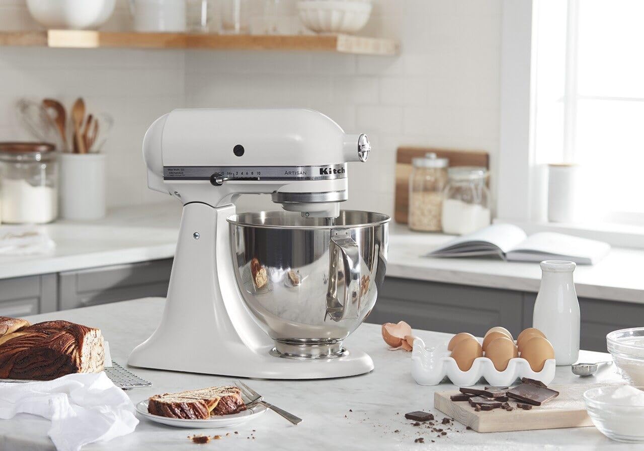 KitchenAid Artisan Series 5-Quart Tilt-Head Stand Mixer - KSM150PS, Milkshake