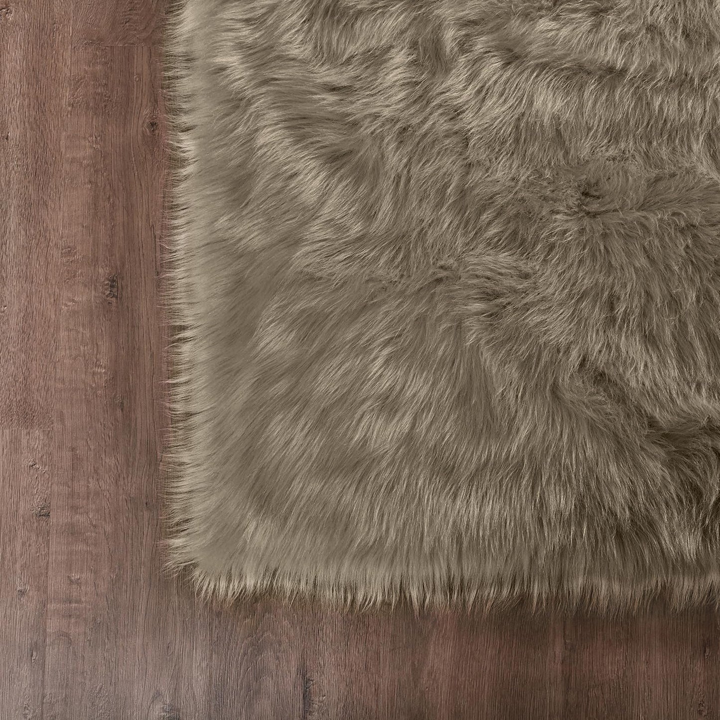 Goolela Beige Rug Runners 2x6 Fluffy Shag Rug Runner Rug Faux Sheepskin Fur Rug Machine Washable Area Rugs for Living Room Bedroom Floor Sofa Room Decor Sheepskin