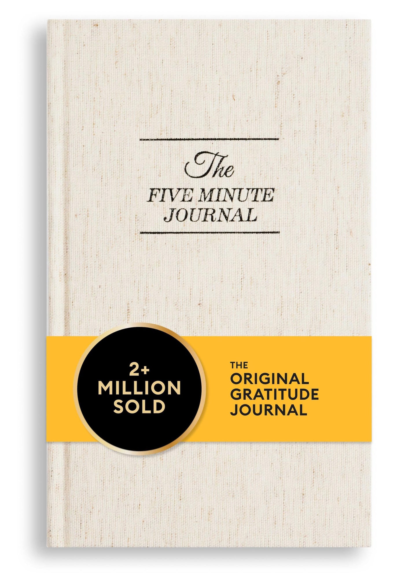 Intelligent Change The Five Minute Journal - Original Daily Gratitude Journal 2025 for Happiness, Mindfulness & Reflection - Daily Affirmations - Undated Life Planner Journal for Women & Men