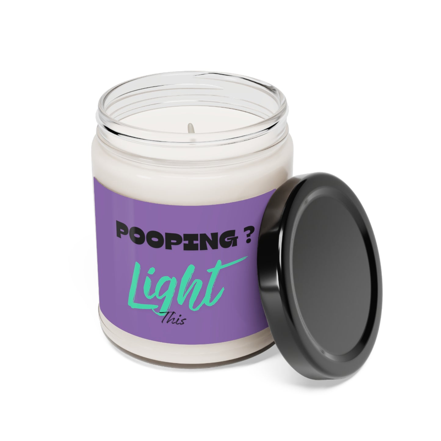 POOPING? LIGHT THIS Scented Soy Candle, 9oz